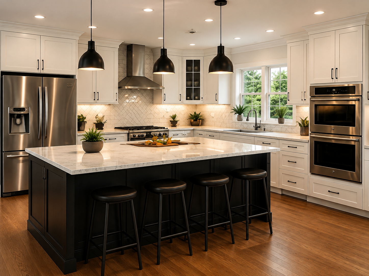 Residential kitchen renovation by BULADEV